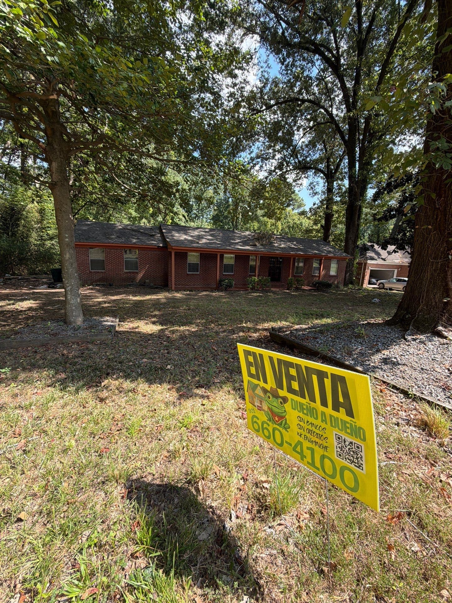 Casa de 4 Habitaciones y 2 Baños en Memphis, en un Terreno de 0.68 Acres – 1,923 Pies Cuadrados